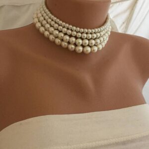 pearl choker