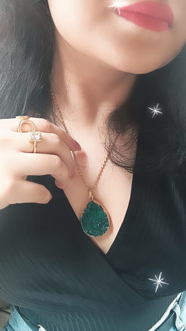 Bree agate necklace