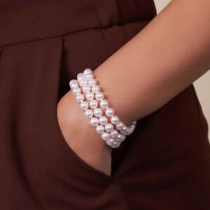 pearl stack bracelet 2