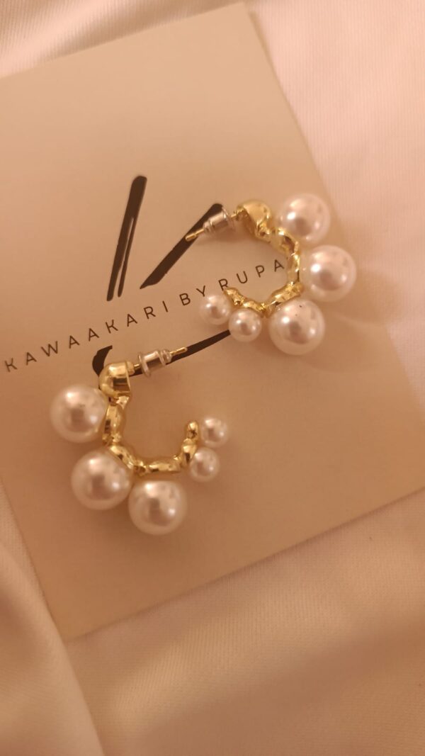 Pearl Hoops