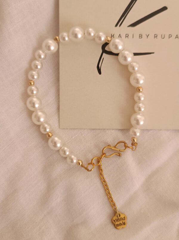 jemma pearl bracelet stack